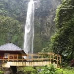 Cimahi Waterfall, the Highest Waterfall That Lights Up Like a Rainbow in West Bandung